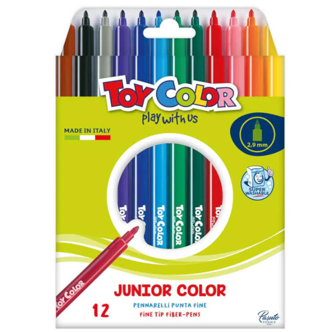 Toy Color Junior Marker Keçeli Kalem 12'li 0027.000 - 1