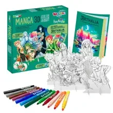 Toy Color Manga 3D Puzzle Boyama Seti 4015.000 - Toy Color (1)