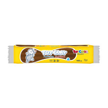 Toy Color Plastilin Kurumayan ve Glutensiz Oyun Hamuru 500 gr Kahverengi - Toy Color