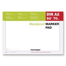 Transotype Marker Pad Alkol Bazlı Marker Blok 75 g A2 50 Yaprak - Transotype