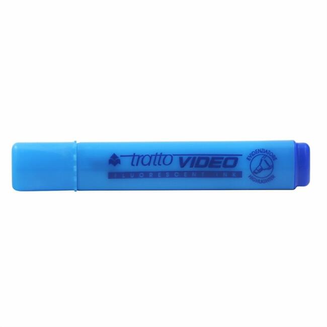 Tratto Fosforlu Keçeli Kalem Açık Mavi - 1