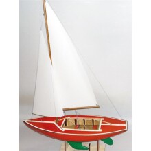 Türkmodel Ahşap Maket 1:12 Ölçek Gemi 1:12 Ölçek Norveç Yelkenli Bot - Türkmodel