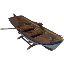 Türkmodel Ahşap Maket 1:12 Ölçek Gemi Sandal 35 cm - TÜRKMODEL