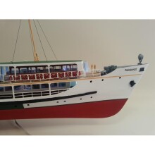 Turkmodel Maket Ahşap Gemi Paşabahçe Vapuru 1/87 N:141 - 6
