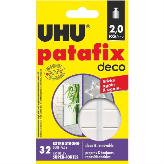 Uhu Patafix Deco Hamur Yapıştırıcı 32’li - 1