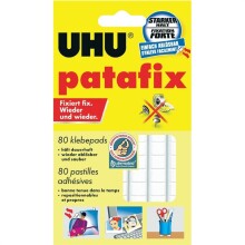Uhu Patafix Glue Pads Yapıştırıcı Beyaz 80’li - 1
