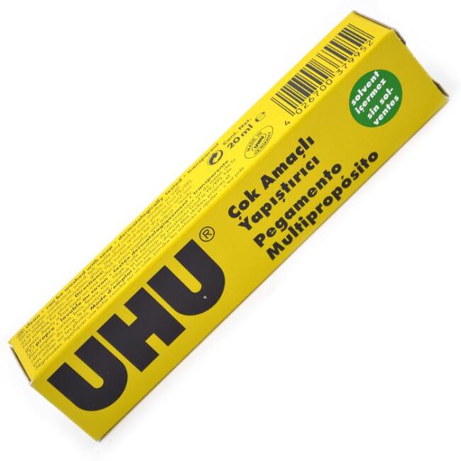 Uhu Solventsiz Çok Amaçlı Yapıştırıcı 20 ml - 1