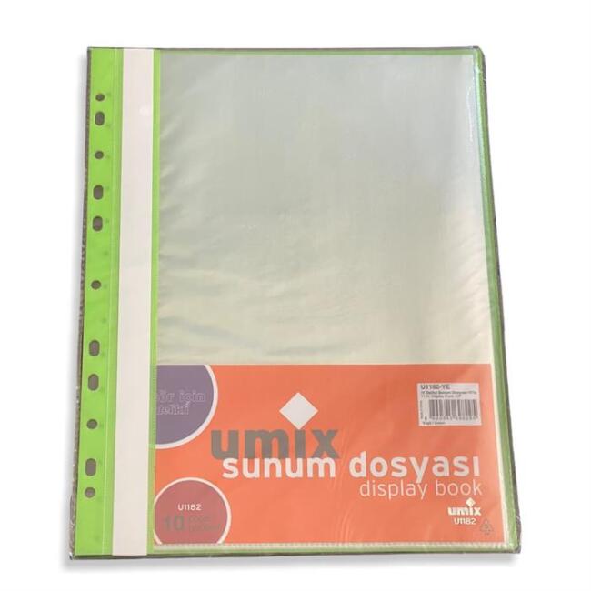 Umix Delikli Sunum Dosyası Databook 10’lu - 2