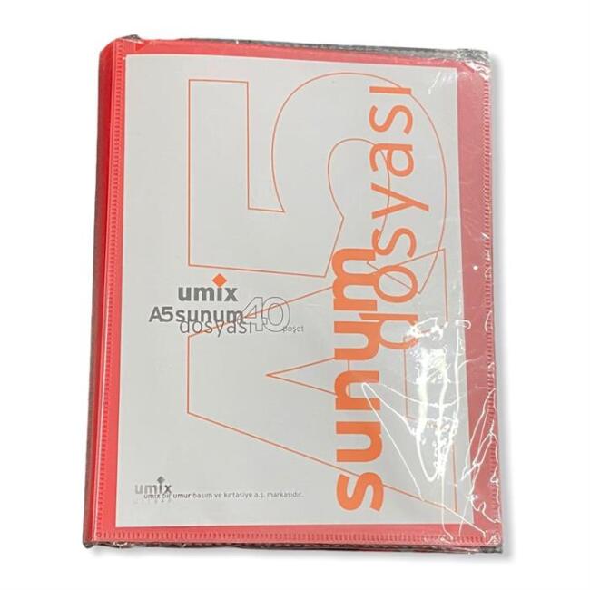 Umix Onden Ceplı Sunum Dosyası Databook A5 40Lı - 2