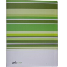 Umix Sunum Dosyası A4 Yeşil 20 Yaprak - Umix