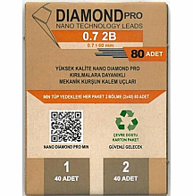 Uni Diamond Min 0,7 mm 2B - 1