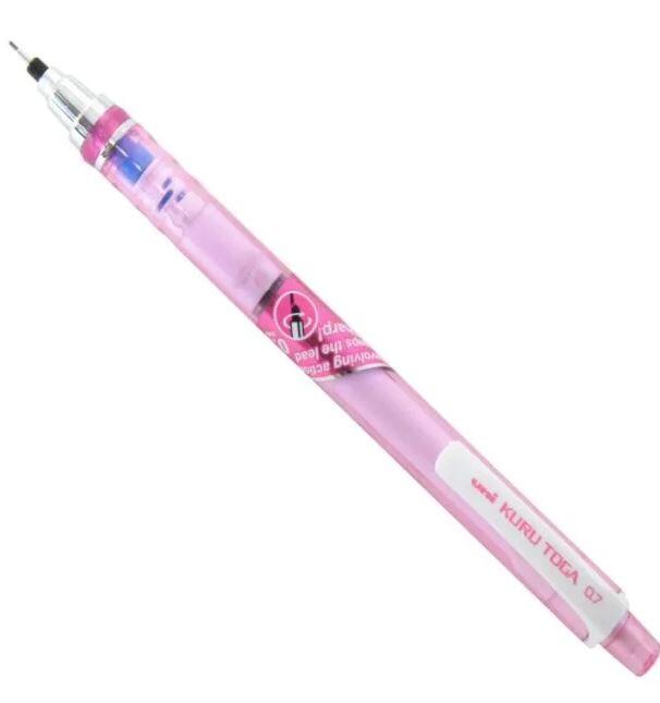 Uni Kuru Toga 0.7 Pembe Uçlu Kalem - 1