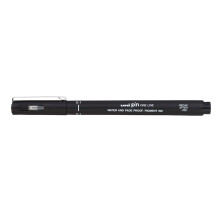 Uni Pin Su Bazlı Teknik Çizim Kalemi Siyah 0,1 mm - Uni
