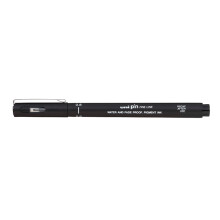 Uni Pin Su Bazlı Teknik Çizim Kalemi Siyah 0,8 mm - Uni
