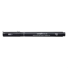 Uni Pin Su Bazlı Teknik Çizim Kalemi Siyah 0,9 mm - Uni