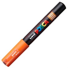 Uni Posca PC-1M Su Bazlı Poster Marker Kalem 0.7 mm Orange 4 - Uni (1)