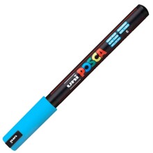 Uni Posca Marker PC-1MR 0.7 mm Light Blue - Uni