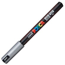 Uni Posca Marker PC-1MR 0.7 mm Silver - Uni