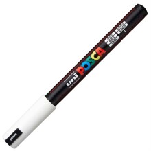 Uni Posca Marker PC-1MR 0.7 mm White - Uni