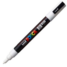 Uni Posca Marker PC-3M 0,9-1,3 mm White - Uni (1)