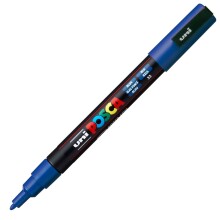 Uni Posca Marker PC-3M Boyama Markörü 0.9-1.3 mm Blue - Uni (1)