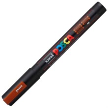 Uni Posca PC-3M Su Bazlı Poster Marker Kalem 0.9-1.3 mm Bronze 42 - Uni