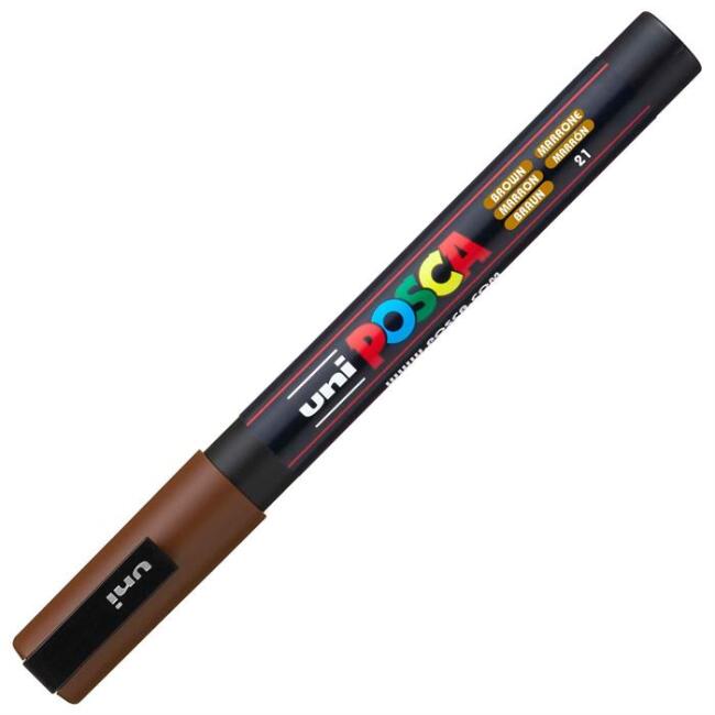 Uni Posca Marker PC-3M 0,9-1,3 mm Brown - 1