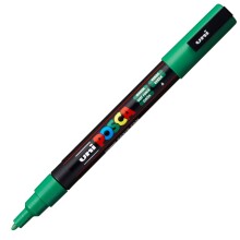 Uni Posca Marker PC-3M Boyama Markörü 0.9-1.3 mm Green - Uni (1)