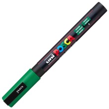 Uni Posca PC-3M Su Bazlı Poster Marker Kalem 0.9-1.3 mm Green 6 - Uni