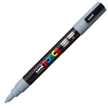 Uni Posca Marker PC-3M 0,9-1,3 mm Grey - 2