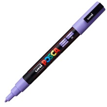 Uni Posca Marker PC-3M Boyama Markörü 0.9-1.3 mm Lilac - Uni (1)