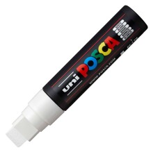 Uni Posca PC-17K Su Bazlı Poster Marker Kalem 15 mm White 1 - Uni (1)