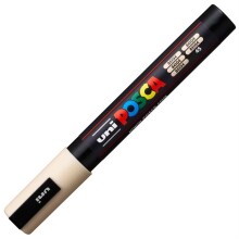 Uni Posca PC-5M Su Bazlı Poster Marker Kalem 1.8-2.5 mm Beige 45 