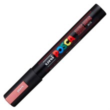 Uni Posca PC-5M Su Bazlı Poster Marker Kalem 1.8-2.5 mm Metallic Red M15 