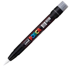 Uni Posca PCF-350 Su Bazlı Poster Marker Kalem 3-10 mm White 1 - Uni (1)