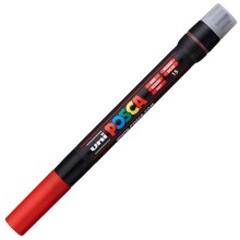 Uni Posca PCF-350 Su Bazlı Poster Marker Kalem 3-10 mm Red 15 - Uni