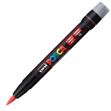 Uni Posca PCF-350 Su Bazlı Poster Marker Kalem 3-10 mm Red 15 - Uni (1)