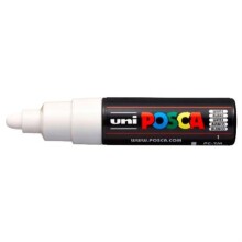 Uni Posca Marker PC-7M 4,5-5,5 mm White - 1