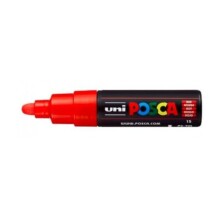 Uni Posca PC-7M Su Bazlı Poster Marker Kalem 4.5-5.5 mm Red 15 - Uni