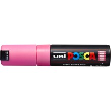 Uni Posca PC-7M Su Bazlı Poster Marker Kalem 4.5-5.5 mm Pink 13 - Uni (1)