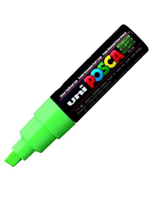 Uni Posca PC-8K Su Bazlı Poster Marker Kalem 8 mm Light Green 5 - 2