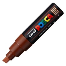 Uni Posca PC-8K Su Bazlı Poster Marker Kalem 8 mm Brown 21 - Uni