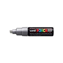 Uni Posca Marker PC-8K 8,0 mm Silver - Uni