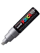 Uni Posca PC-8K Su Bazlı Poster Marker Kalem 8 mm Silver 26 - 3
