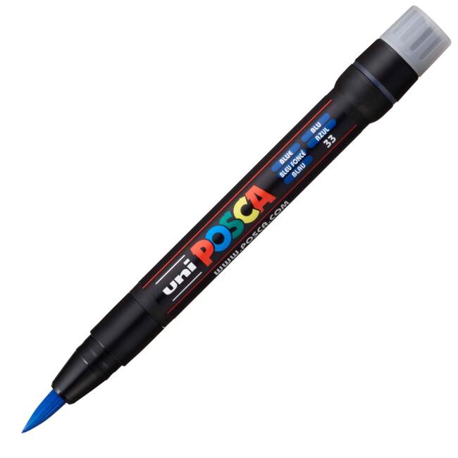 Uni Posca Marker PCF-350 1-10 mm Blue - 2