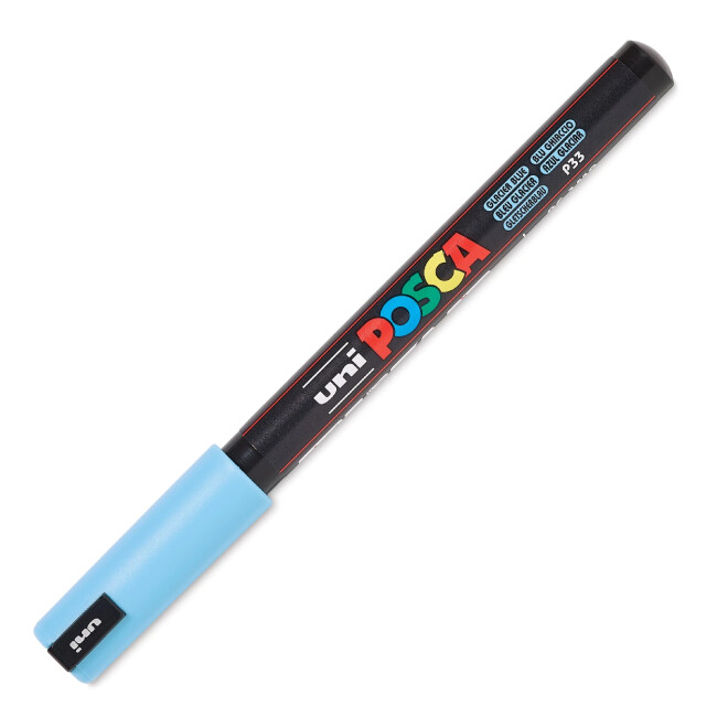 Uni Posca Marker PC-1MR 0.7 mm Glacier Blue - Uni