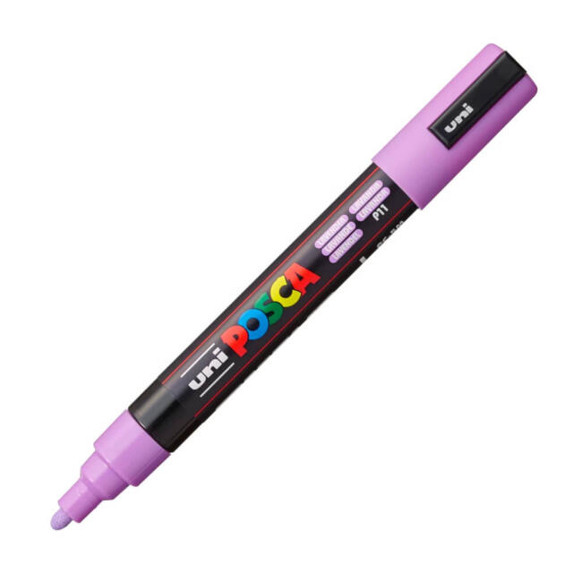 Uni Posca Marker PC-5M Boyama Markörü 1.8-2.5 mm Lavender - 2