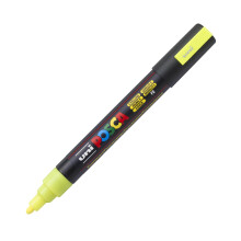 Uni Posca Marker PC-5M Boyama Markörü 1.8-2.5 mm Fluorescent Yellow F2 - Uni