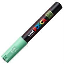 Uni Posca PC-1M Su Bazlı Poster Marker Kalem 0.7 mm Light Green 5 - Uni