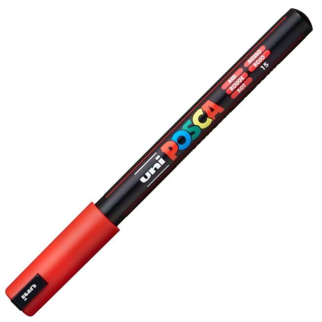 Uni Posca Marker PC-1MR 0,7 mm Red - 3